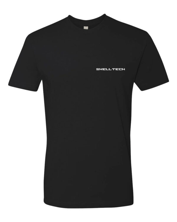 Shell Tech T-Shirt Front Logo In Black