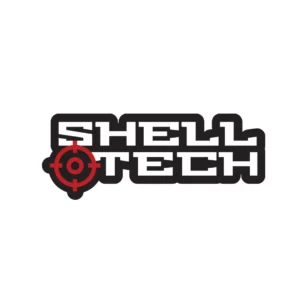 Shell Tech Ammo logo cap with red crosshairs