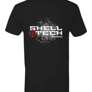 Shell Tech Made T-Shirt In Black with graphic on back