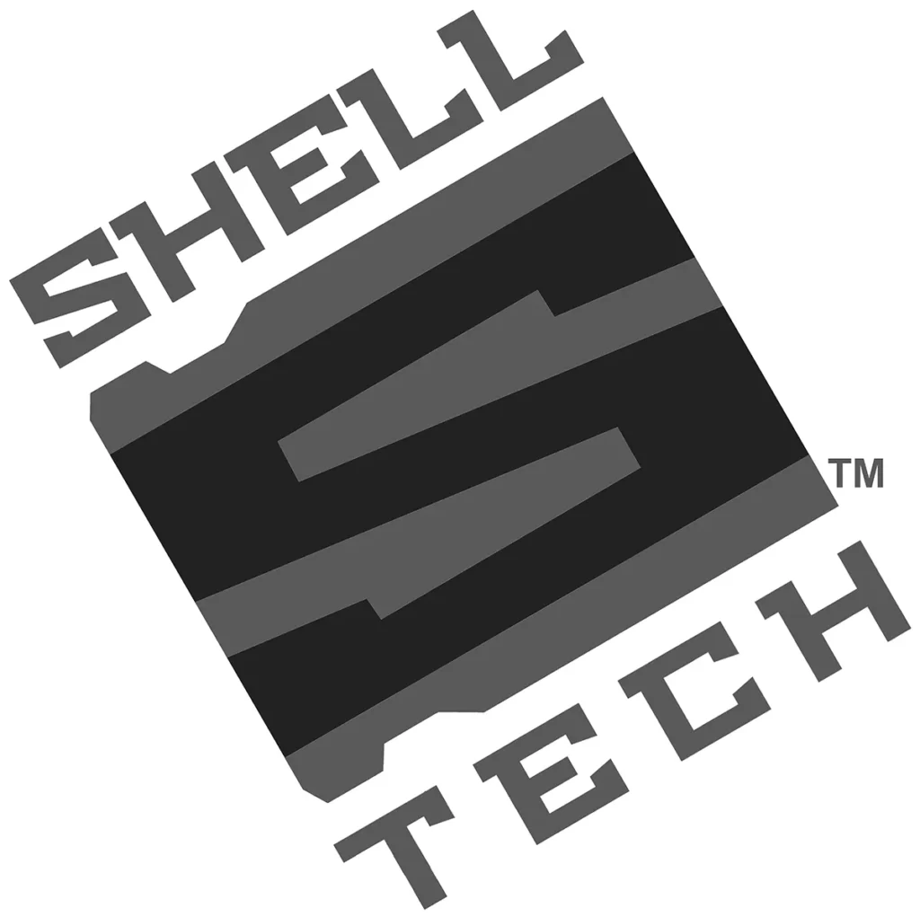 Shell Tech Ammo Logo for the Shell Tech Legends and Heroes Shootout Charity Event